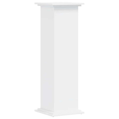 Plant Stand White 33 x 33 x 100 cm Engineered wood