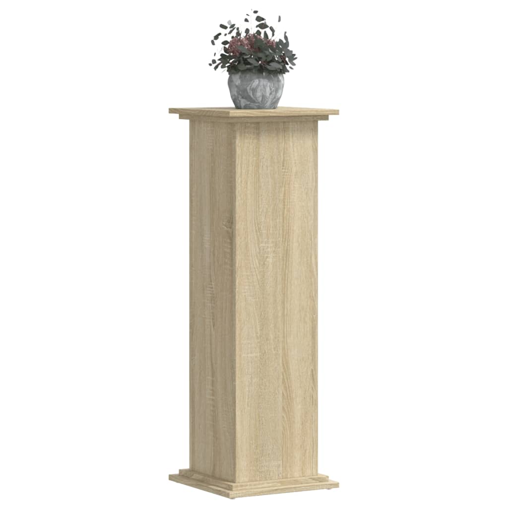Plant Stand Sonoma Oak 33 x 33 x 100 cm Engineered wood