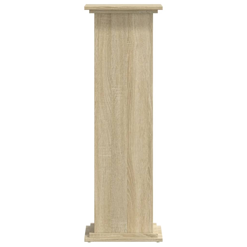 Plant Stand Sonoma Oak 33 x 33 x 100 cm Engineered wood