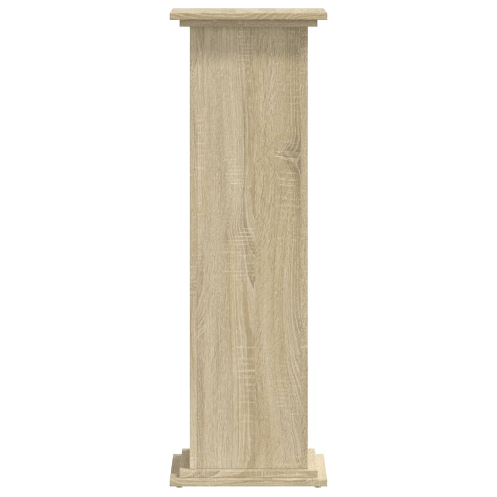 Plant Stand Sonoma Oak 33 x 33 x 100 cm Engineered wood