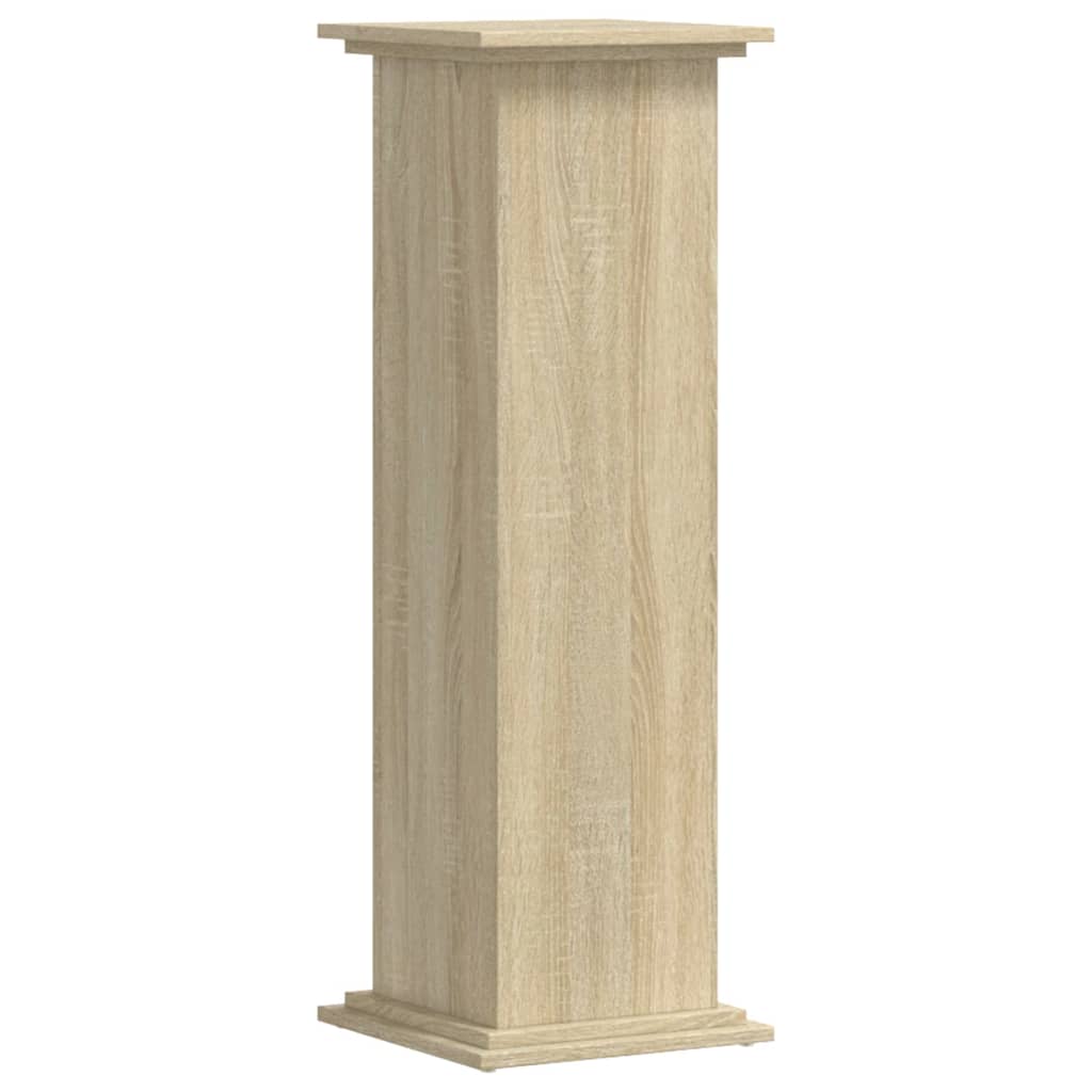 Plant Stand Sonoma Oak 33 x 33 x 100 cm Engineered wood