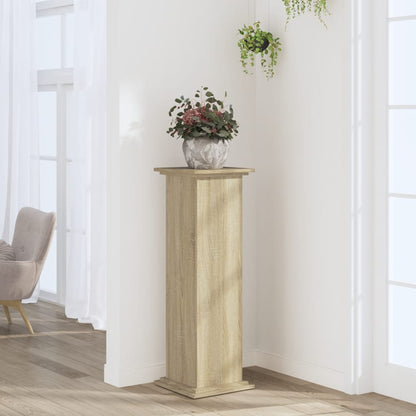 Plant Stand Sonoma Oak 33 x 33 x 100 cm Engineered wood