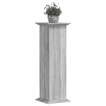 Plant Stand Grey Sonoma 33 x 33 x 100 cm Engineered wood