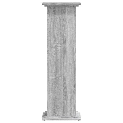 Plant Stand Grey Sonoma 33 x 33 x 100 cm Engineered wood