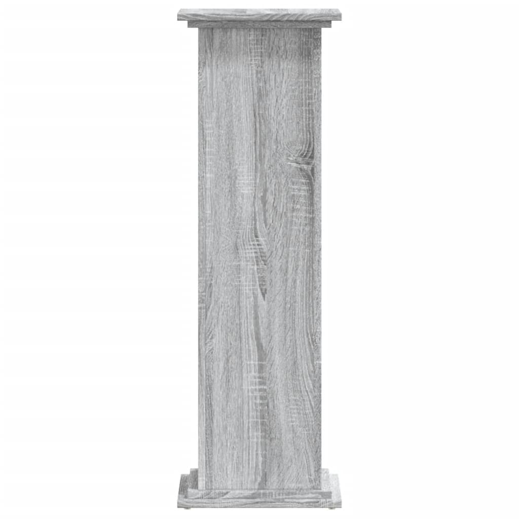 Plant Stand Grey Sonoma 33 x 33 x 100 cm Engineered wood