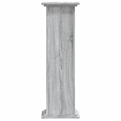 Plant Stand Grey Sonoma 33 x 33 x 100 cm Engineered wood