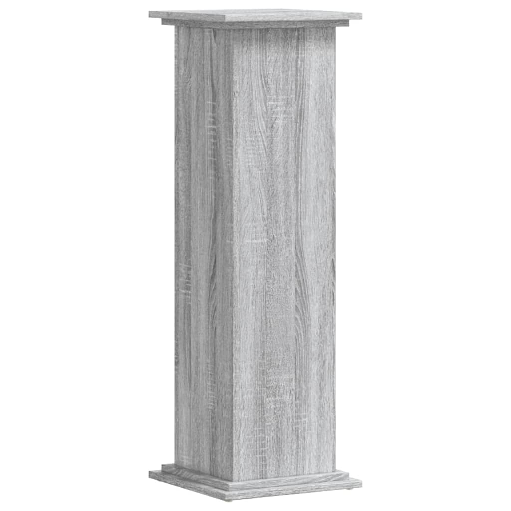 Plant Stand Grey Sonoma 33 x 33 x 100 cm Engineered wood