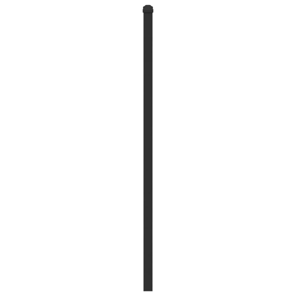 Replace Headboard Smoked Oak 107 cm Engineered Wood and Steel