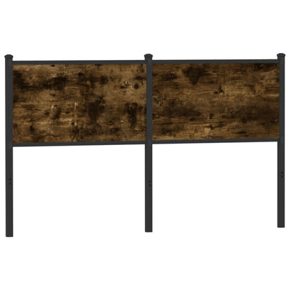 Replace Headboard Smoked Oak 140 cm Engineered Wood and Steel