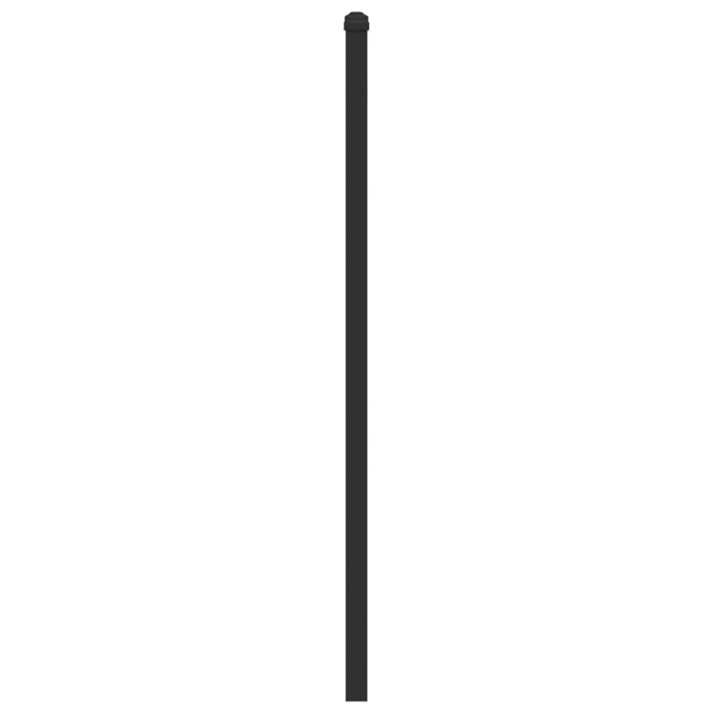 Replace Headboard Smoked Oak 140 cm Engineered Wood and Steel