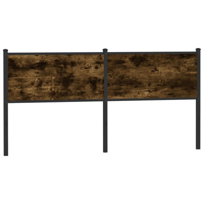 Replace Headboard Smoked Oak 160 cm Engineered Wood and Steel
