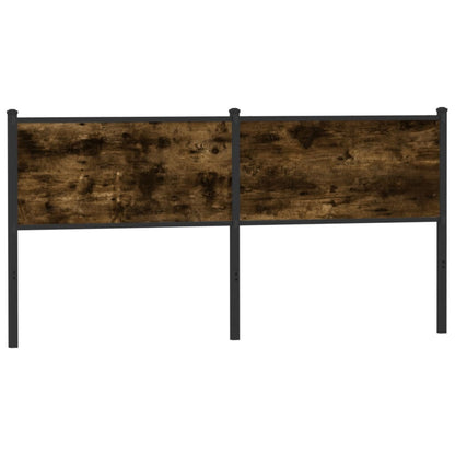 Replace Headboard Smoked Oak 180 cm Engineered Wood and Steel