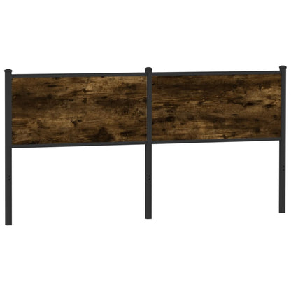 Replace Headboard Smoked Oak 180 cm Engineered Wood and Steel