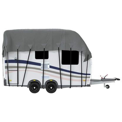 Caravan Roof Cover Grey 600x300 cm Non-woven Fabric