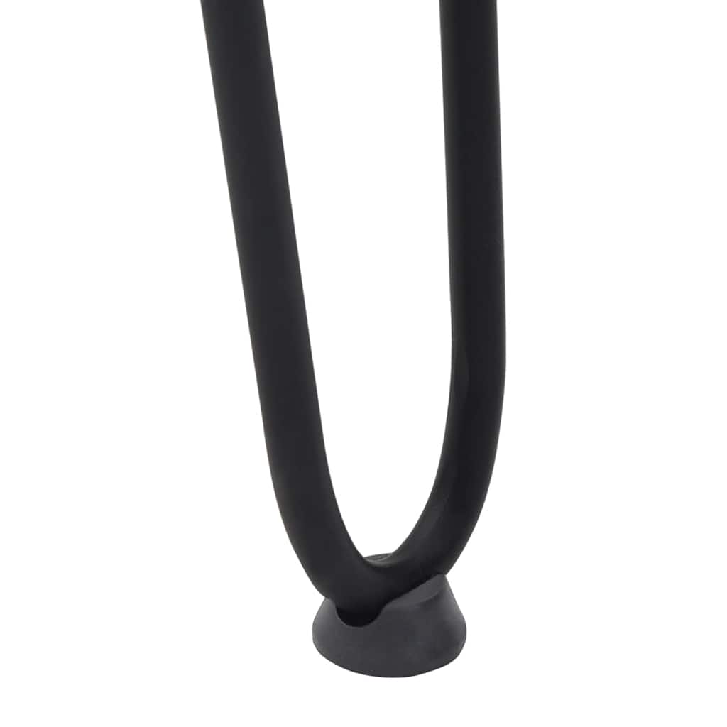 Hairpin Legs for Coffee Table 4 pcs Black 42 cm Solid Steel