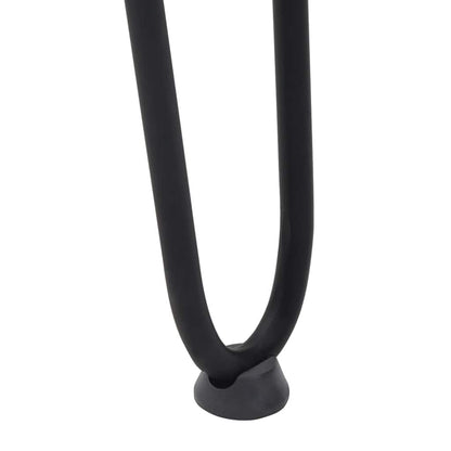 Hairpin Legs for Coffee Table 4 pcs Black 42 cm Solid Steel