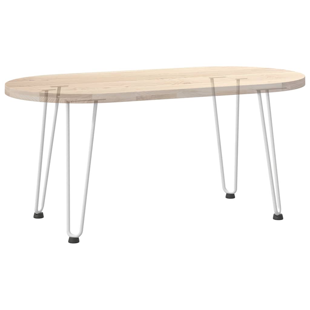 Hairpin Legs for Coffee Table 4 pcs White 42 cm Solid Steel