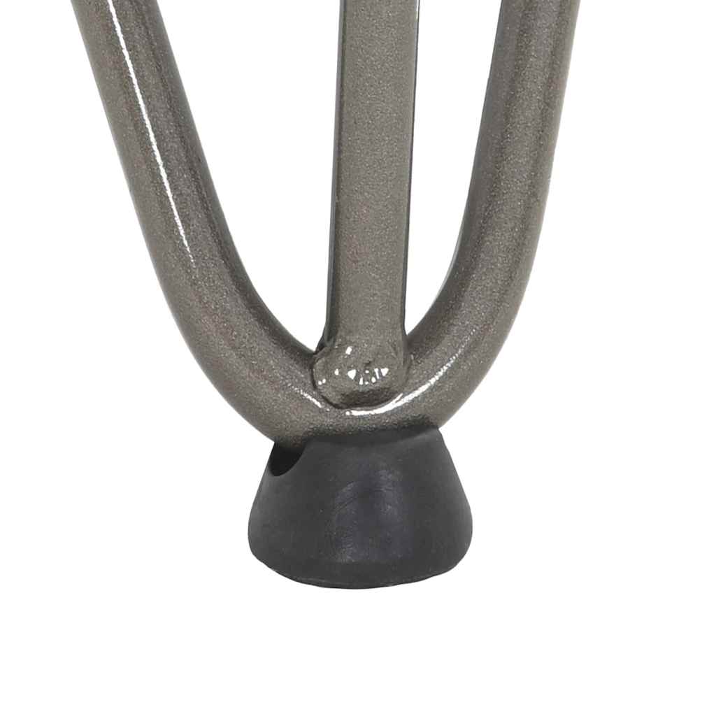 Hairpin Legs for Coffee Table 4 pcs Natural Steel 20 cm Solid Steel