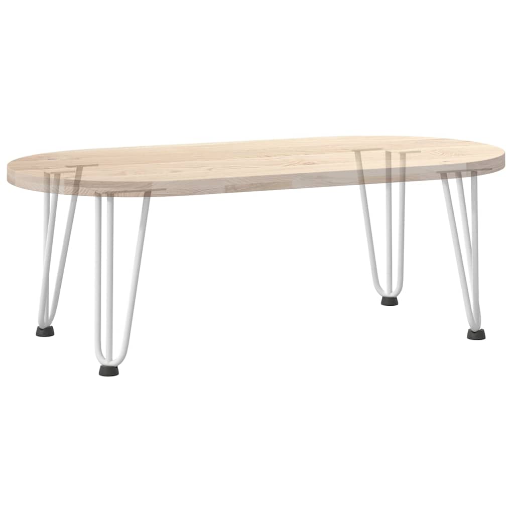 Hairpin Legs for Coffee Table 4 pcs White 30 cm Solid Steel