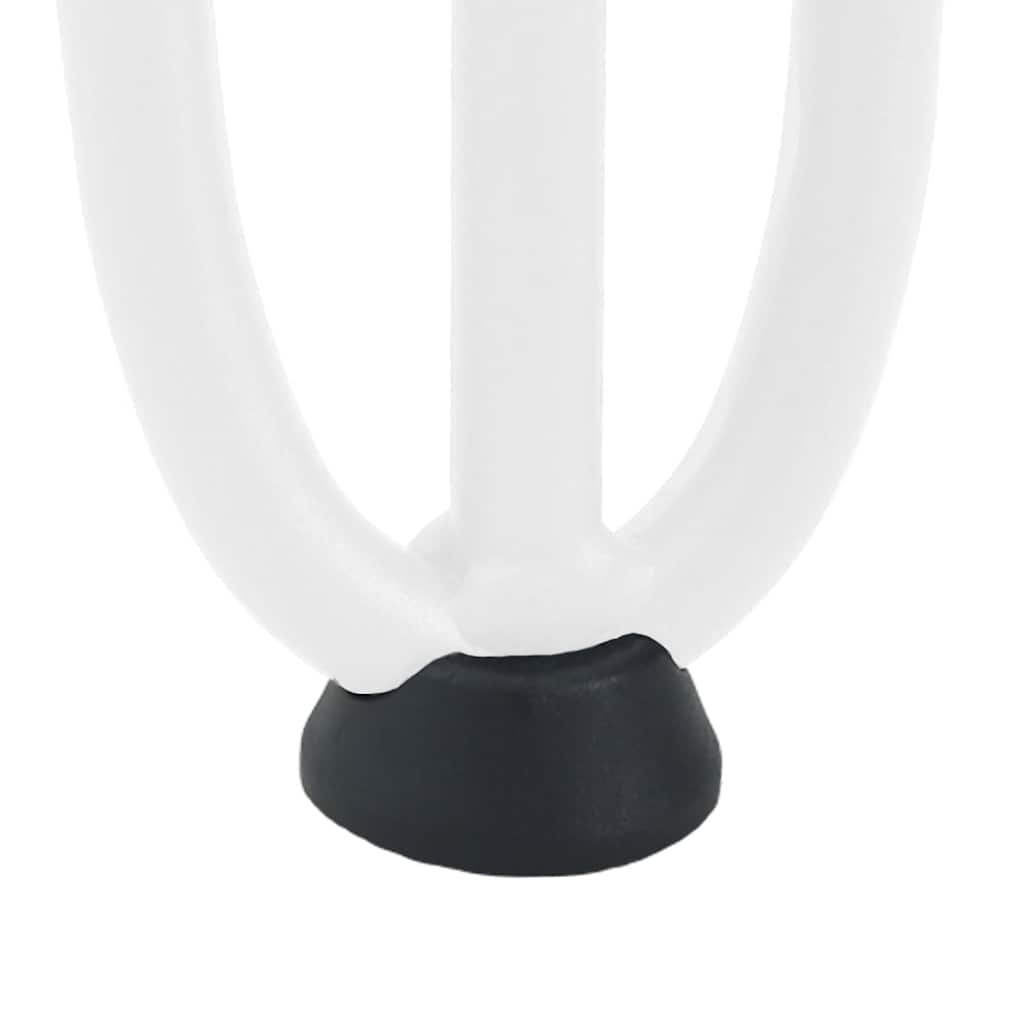 Hairpin Legs for Coffee Table 4 pcs White 30 cm Solid Steel