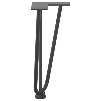 Hairpin Legs for Coffee Table 4 pcs Anthracite 30 cm Solid Steel