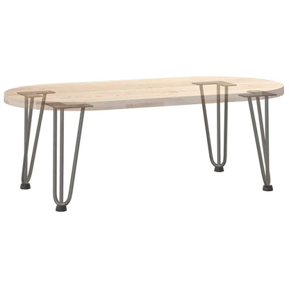 Hairpin Legs for Coffee Table 4 pcs Natural Steel 30 cm Solid Steel