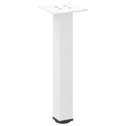 Coffee Table Legs 4 pcs White 30-32 cm Steel