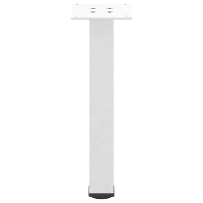 Coffee Table Legs 4 pcs White 30-32 cm Steel