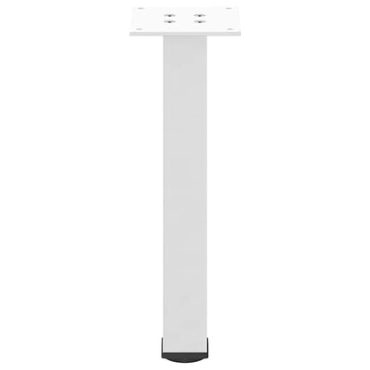 Coffee Table Legs 4 pcs White 30-32 cm Steel