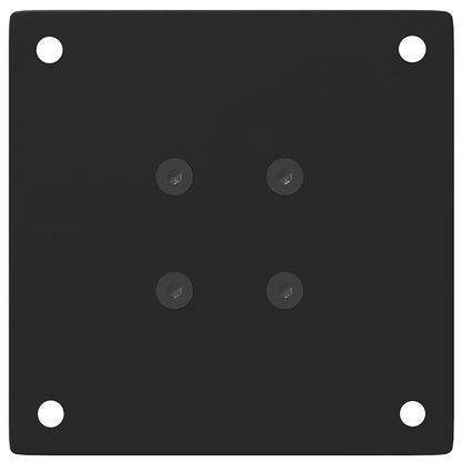 Coffee Table Legs 4 pcs Black 42-44 cm Steel