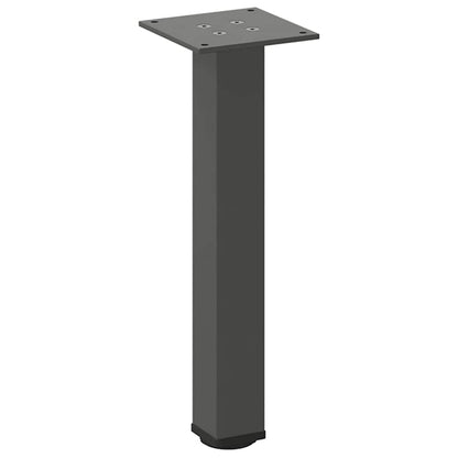 Coffee Table Legs 4 pcs Anthracite 42-44 cm Steel