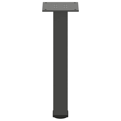 Coffee Table Legs 4 pcs Anthracite 42-44 cm Steel