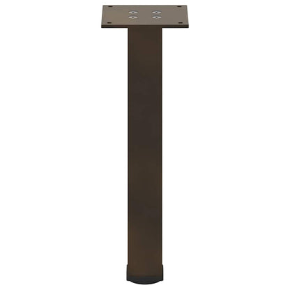 Coffee Table Legs 4 pcs Natural Steel 42-44 cm Steel