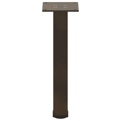 Coffee Table Legs 4 pcs Natural Steel 42-44 cm Steel
