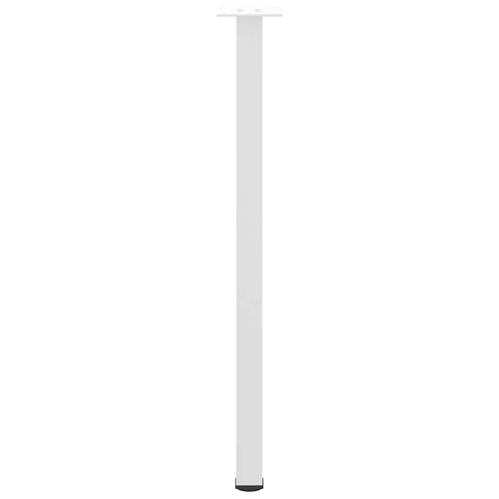 Console Table Legs 4 pcs White 72-74 cm Steel