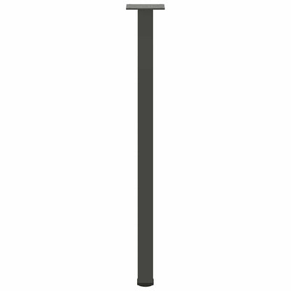 Console Table Legs 4 pcs Anthracite 72-74 cm Steel