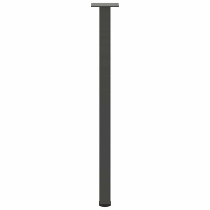 Console Table Legs 4 pcs Anthracite 72-74 cm Steel