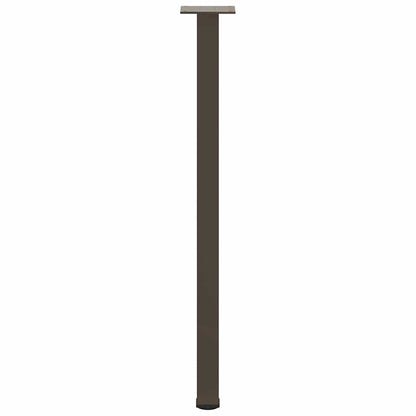 Console Table Legs 4 pcs Natural Steel 72-74 cm Steel