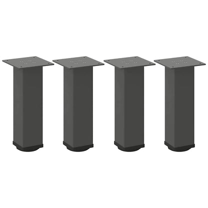 Coffee Table Legs 4 pcs Anthracite 30-32 cm Steel
