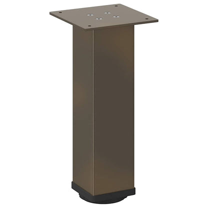 Coffee Table Legs 4 pcs Natural Steel 30-32 cm Steel
