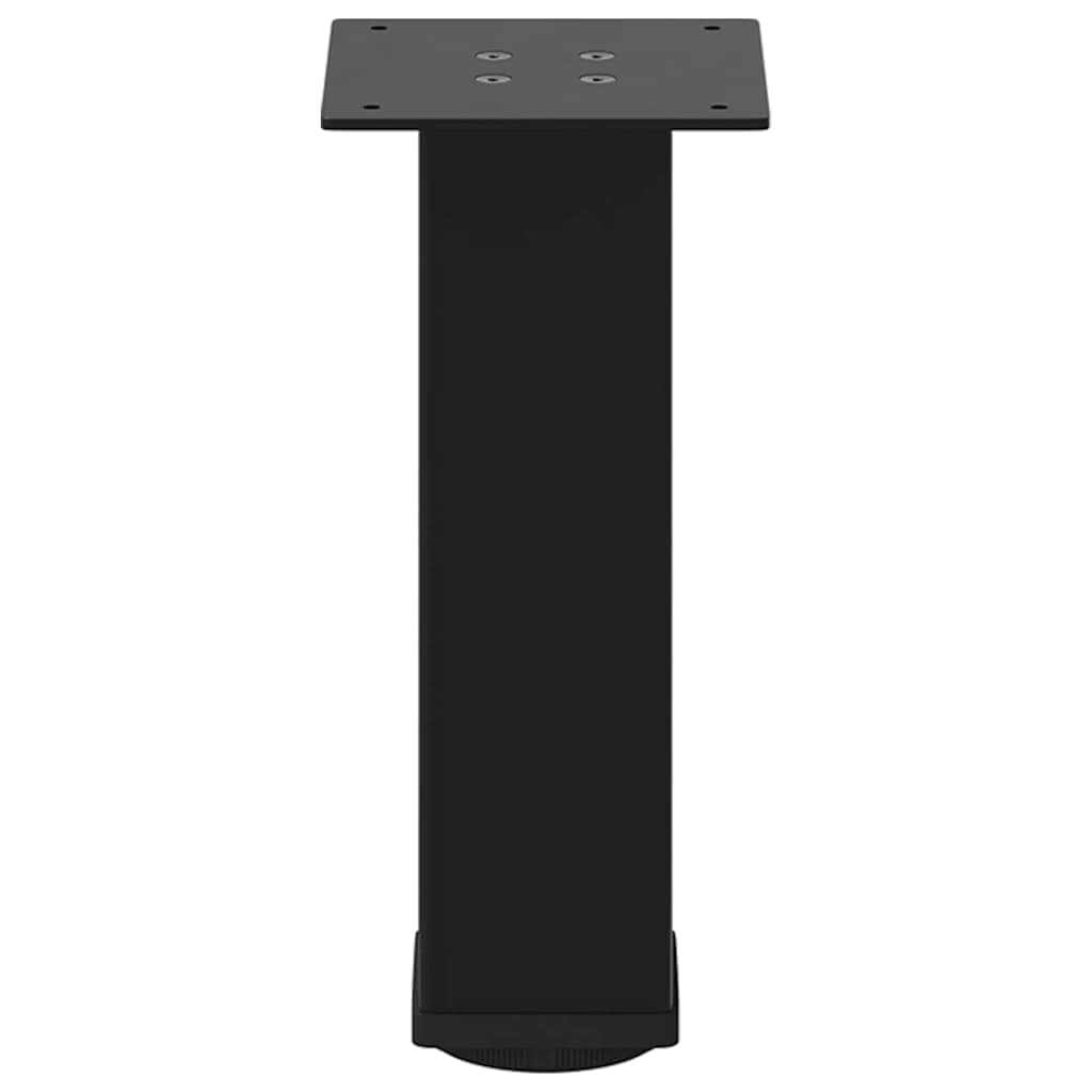 Coffee Table Legs 4 pcs Black 42-44 cm Steel