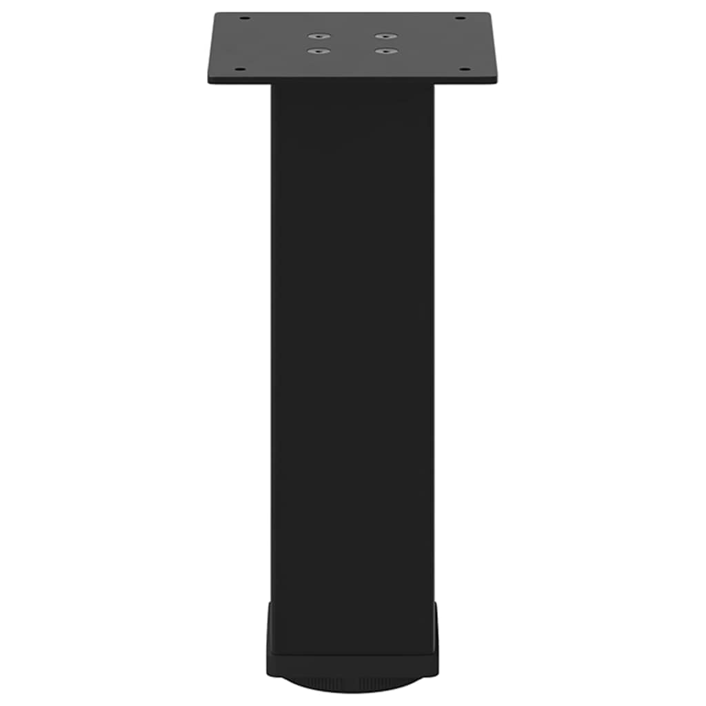 Coffee Table Legs 4 pcs Black 42-44 cm Steel