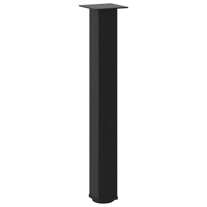 Console Table Legs 4 pcs Black 72-74 cm Steel