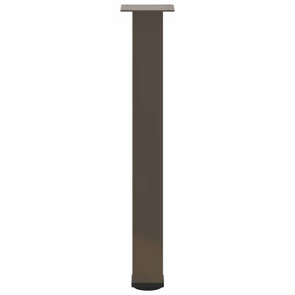 Console Table Legs 4 pcs Natural Steel 72-74 cm Steel