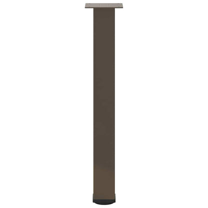 Console Table Legs 4 pcs Natural Steel 72-74 cm Steel