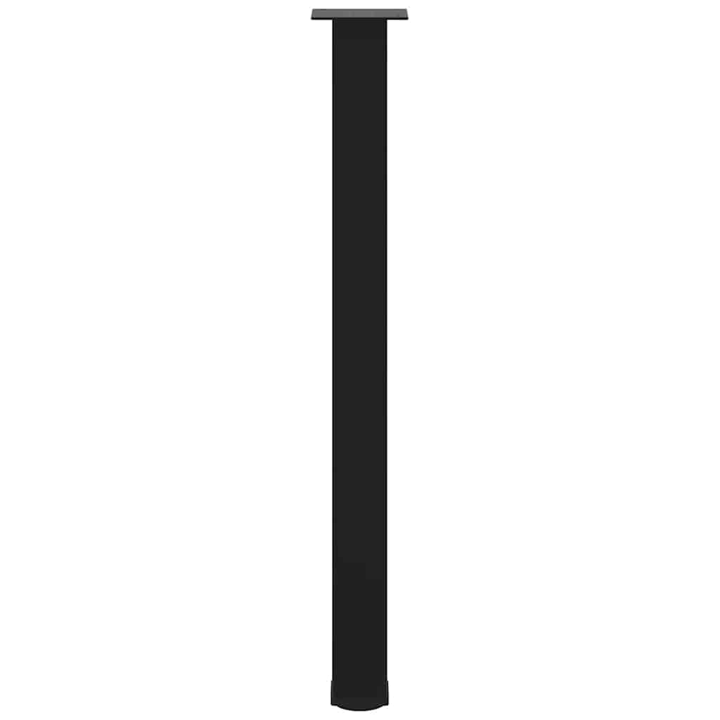 Bar Table Legs 4 pcs Black 90-92 cm Steel