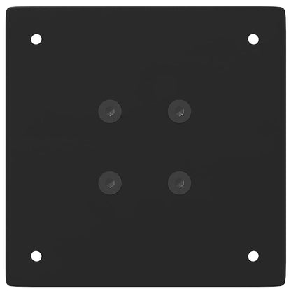 Bar Table Legs 4 pcs Black 90-92 cm Steel