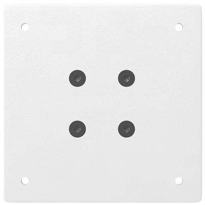 Bar Table Legs 4 pcs White 90-92 cm Steel