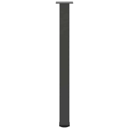 Bar Table Legs 4 pcs Anthracite 90-92 cm Steel