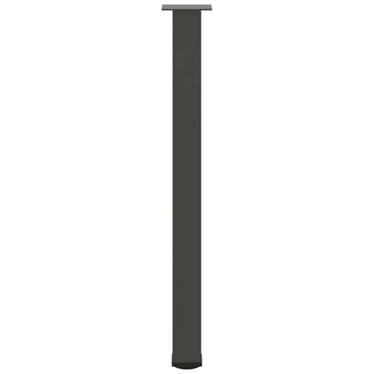 Bar Table Legs 4 pcs Anthracite 90-92 cm Steel